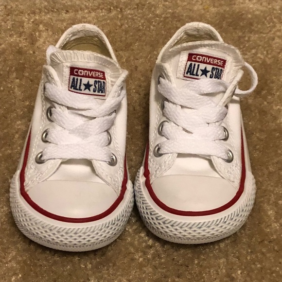 white toddler converse